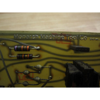 Monarch Machine Tool Co 50302 PC Board - Used