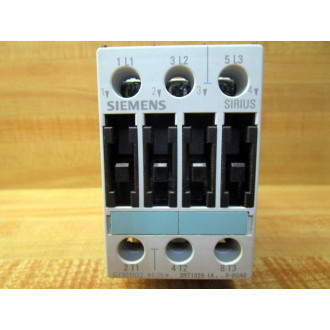 Siemens 3RT1026-1A Contactor 3RT10261A00UA0 Cracked Bottom Connector - Used