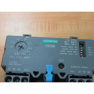 Siemens 48ATB3S00 Overload Relay Crack On Top - New No Box