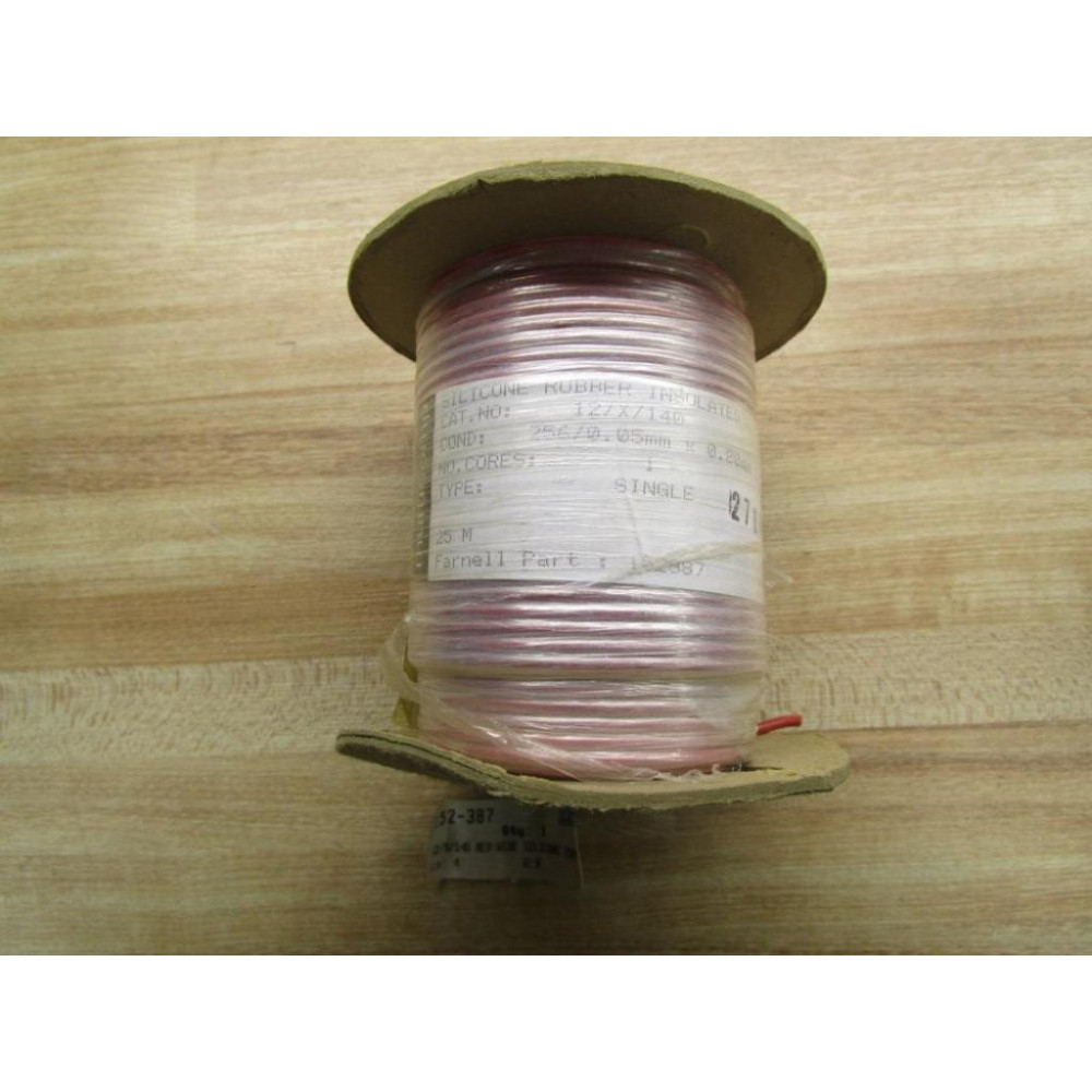 Farnell 152-387 Silicone Rubber Insulated Wire 152387