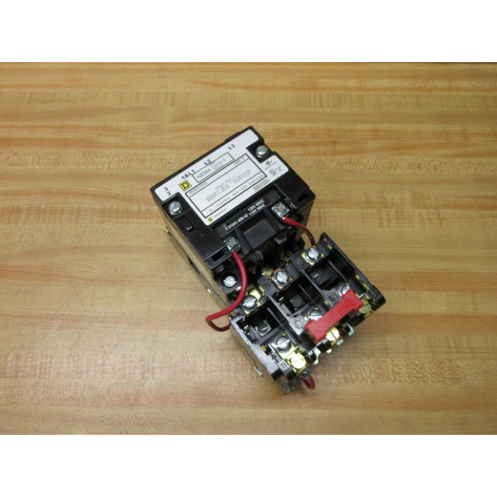 Square D 8536-SCO3S Contactor 8536-SC03S Mounted Never Used - New No Box