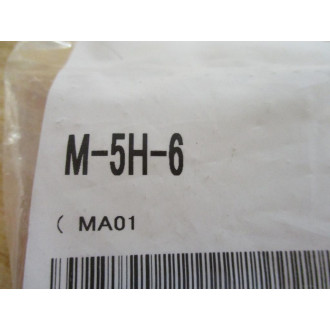 SMC M-5H-6 Hose Nipple M5H6 (Pack of 20)