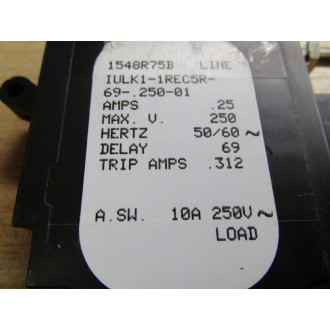 Airpax IULK1-1REC5R-69-.250-01 Circuit Breaker - New No Box