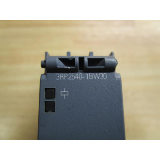 Siemens 3RP2540-1BW30 Time Relay Missing Terminals - Used