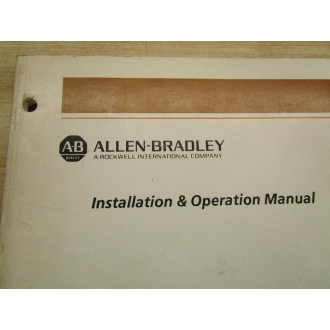 Allen Bradley 40063-025-01 (D) Manual For Bulletin 1746 & 1747 - Used
