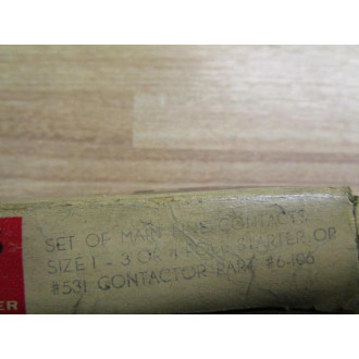 Cutler Hammer 6-106 Eaton Contact Kit