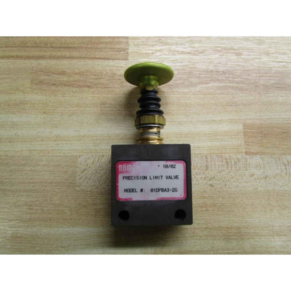 Numatics 01DPBA3-2G Pushbutton Valve 01DPBA32G - Used