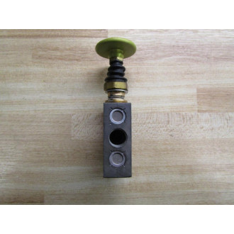 Numatics 01DPBA3-2G Pushbutton Valve 01DPBA32G - Used