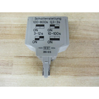 Wago 286-616 Timing Relay 286616 - New No Box