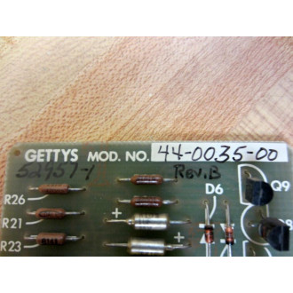 Gettys 44-0035-100 Sync Card 440035100 - Used