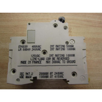 Merlin Gerin 24520 Square D 2P 6A Breaker MG24520 Schneider - Used