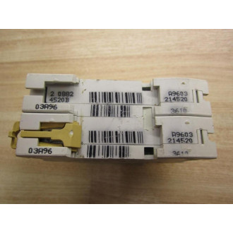 Merlin Gerin 24520 Square D 2P 6A Breaker MG24520 Schneider - Used
