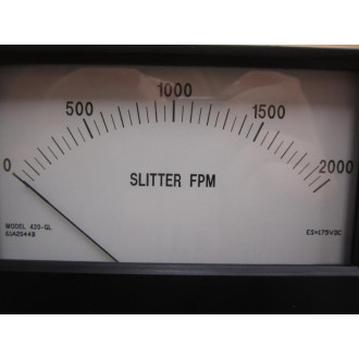 Weschler Instruments TR420-GLVDC Slitter FPM Meter