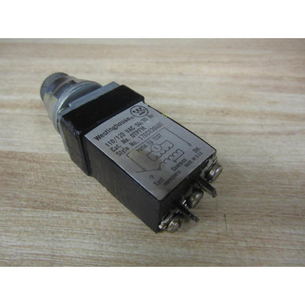 Westinghouse OTPFM Indicating Light 176C630G01 0TPFM - Used