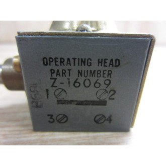 Allen Bradley Z-16069 Operating Head 802T-Z16069 - Used