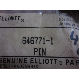 Elliot 646771-1 Pin 6467711