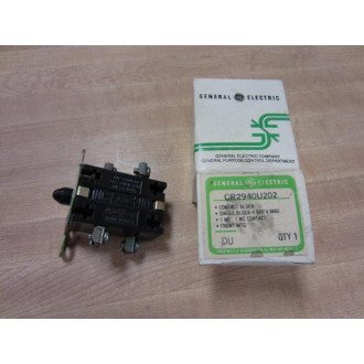 General Electric CR2940U202 Contact Block N.O.-N.C.