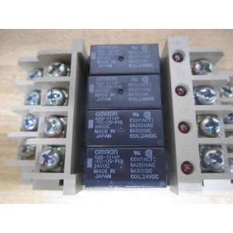 Omron G6B-4BND Socket w(4) G6B-1114P-FD-US-P6B - New No Box