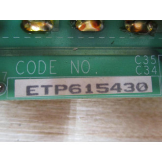 Yaskawa Electric ETP615430 PCB Gate Driver YTP14-6X4-0044 - Used