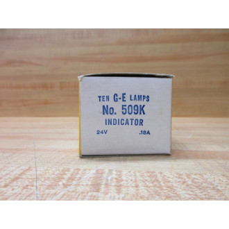 General Electric 509K GE Miniature Lamp Light Bulb (Pack of 10)