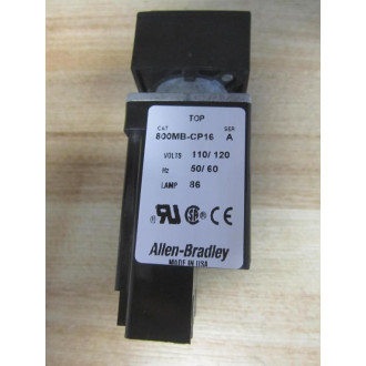 Allen Bradley 800MB-CP16 Pilot Light Amber Lens - New No Box