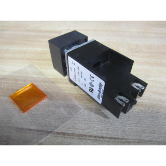 Allen Bradley 800MB-CP16 Pilot Light Amber Lens - New No Box