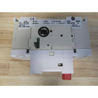Allen Bradley 140-MN-0063 Motor Starter 140MN0063 Ser C, W140-A10 - New No Box