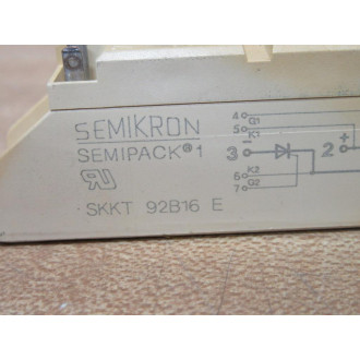 Semikron SKKT-92B16-E Module SKKT92B16E - Used