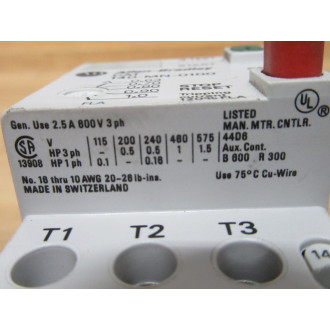 Allen Bradley 140-MN-0100 Motor Starter 140MN0100 Ser. C,W140-A10 - New No Box