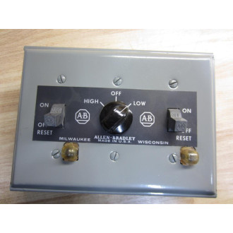 Allen Bradley 600-TAX295 Manual Starting Switch 600TAX295 Series B
