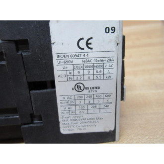 Dayton 2UXK3 Magnetic Contactor - Used