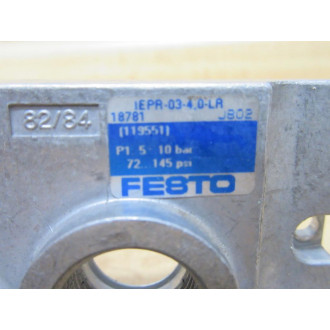 Festo IEPR-03-4,0-LR Manifold 18781 - Used