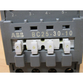 ABB BC25-30-10 Contactor BC25-30-10-01 - Used
