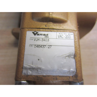 Versa VUH-3403 Valve VUH3403 - New No Box