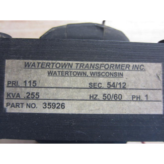 Watertown Transformer 35926 Transformer - Used