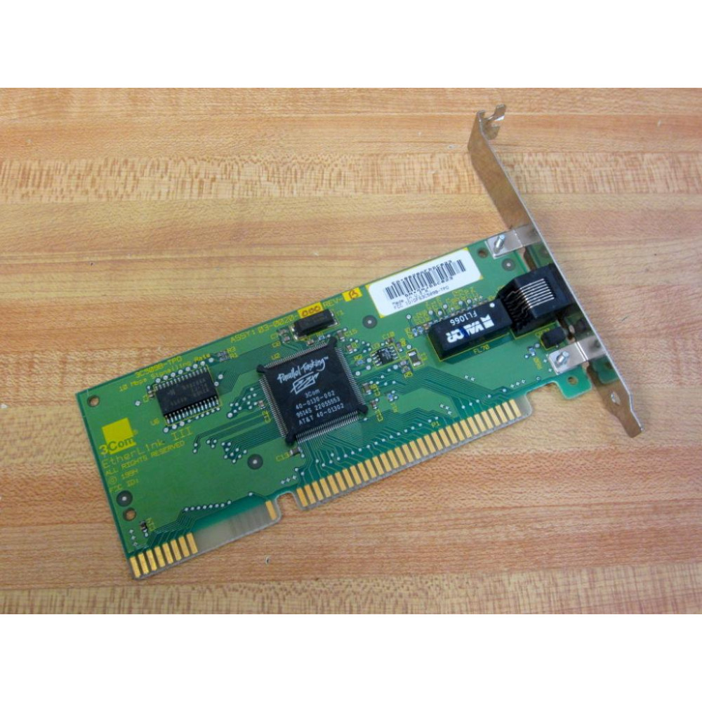3Com 03-0020-000 ISA Network Card 3C509B-TPO - Used