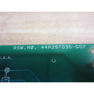 General Electric 44A297035-G07 Circuit Board 44A297035G07 - Used