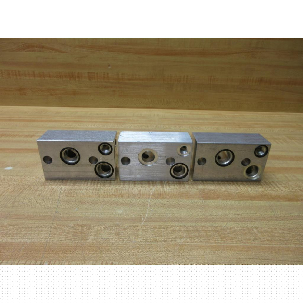 Versa Valves KM-BS-KG30 Valve Manifold KMBSKG30 (Pack of 3) - Used
