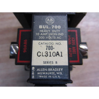 Allen Bradley 700-CL310A1 Relay 700CL310A1 - New No Box