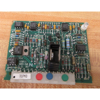 Square D 52011-003-50 Circuit Board 52011-002-50 Rev G - Used
