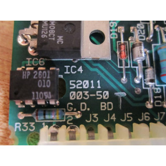 Square D 52011-003-50 Circuit Board 52011-002-50 Rev G - New No Box