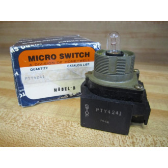 Micro Switch PTY4241 Honeywell PTY Lighted Device Model B