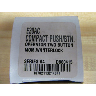 Cutler Hammer E30AC Eaton Push Button Operator