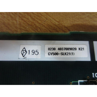 Omron CV500-SLK21-1 PC Board CV500SLK211 - Parts Only