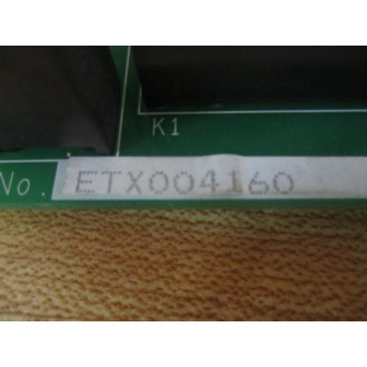 Yaskawa Electric ETX004160 Inverter Control Board Board As Is - Parts Only