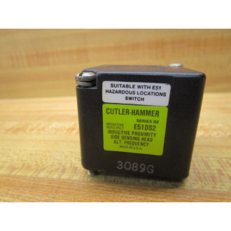 Cutler Hammer E51DS2 Inductive Proximity Sensor Head - Used
