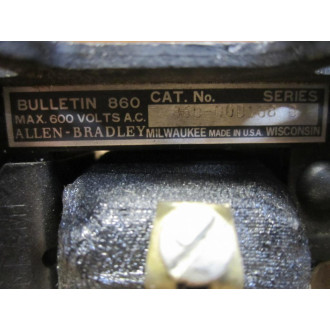 Allen Bradley 860-GOD108 PushPull Coil 860GOD108 WO Plunger - New No Box