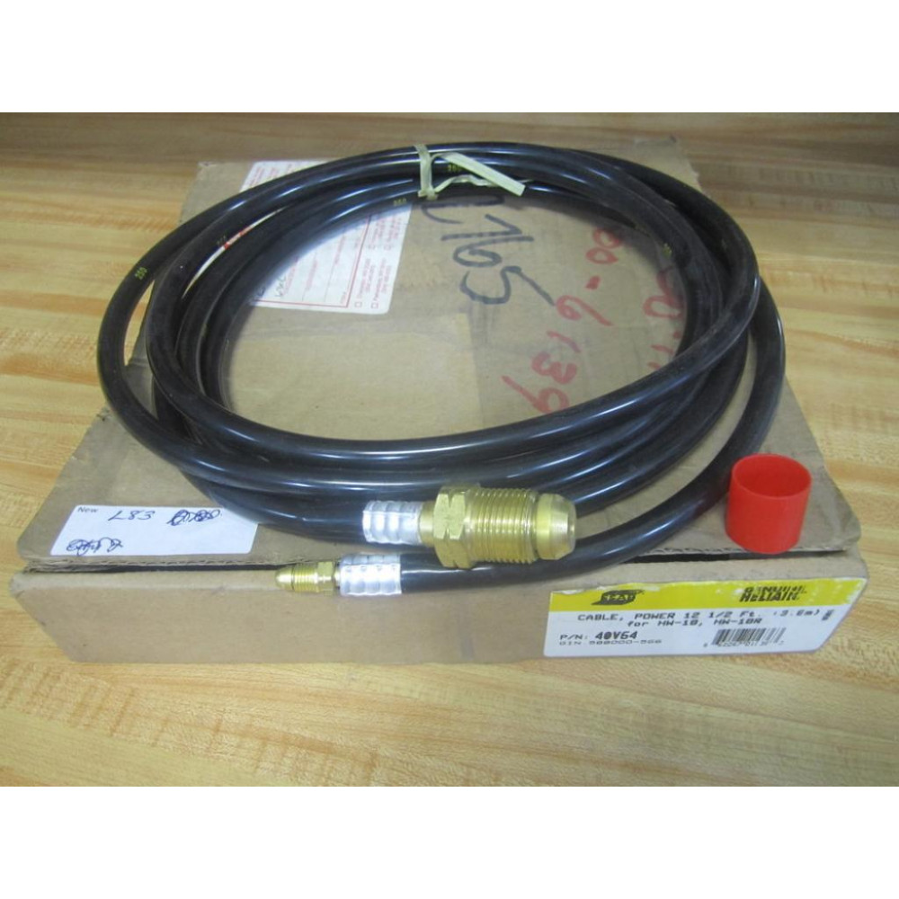 ESAB 40V64 Power Cable 12-12 Feet