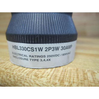 Hubbell HBL330CS1W Connector - New No Box