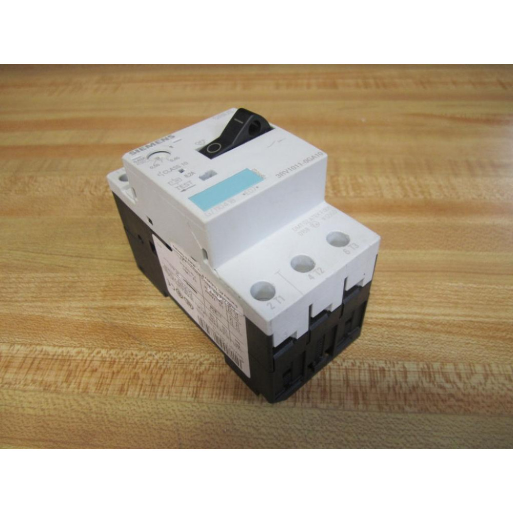 Siemens 3RV1011-0GA10 Motor Starter Protector 3RV10110GA10 - Used